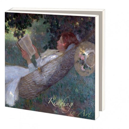 Bekking & Blitz Kaartenmapje Reading in Art 10 Stuks