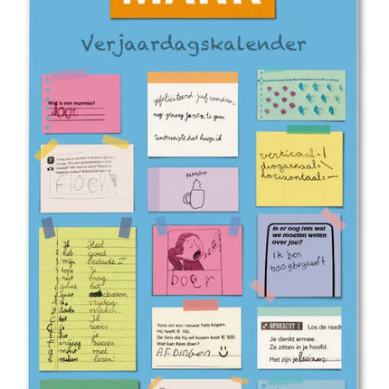 Bekking & Blitz Meester Mark Verjaardagskalender