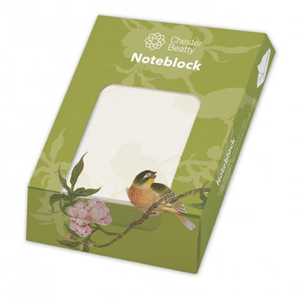 Bekking & Blitz Memo blocnote: Album of birds and flowers (groen), Hu Feitao, Chester Beatty