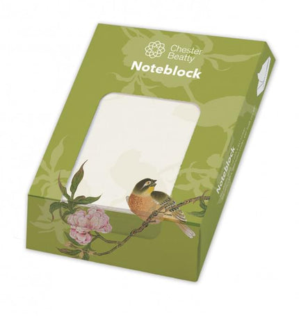 Bekking & Blitz Memo blocnote: Album of birds and flowers (groen), Hu Feitao, Chester Beatty