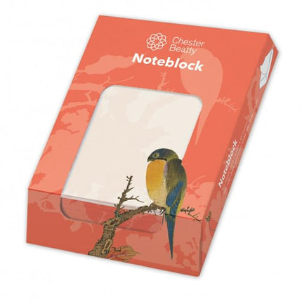 Bekking & Blitz Memo blocnote: Album of birds and flowers (rood), Hu Feitao, Chester Beatty