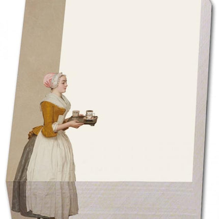 Bekking & Blitz Memo blocnote: Das Schokoladenmädchen, Jean-Etienne Liotard, SKD