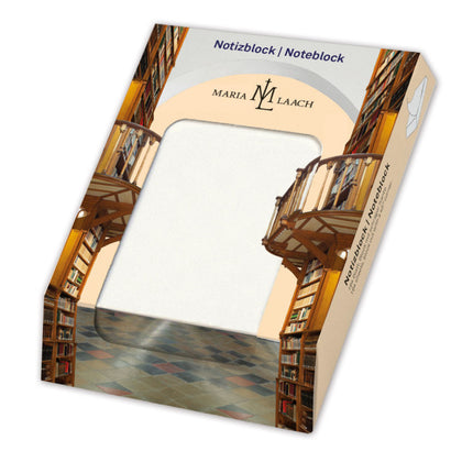 Bekking & Blitz Memo blocnote: Die Klosterbibliothek, Maria Laach