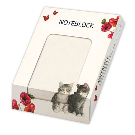 Bekking & Blitz Memo blocnote: Franciens Kittens & Poppies, Francien van Westering