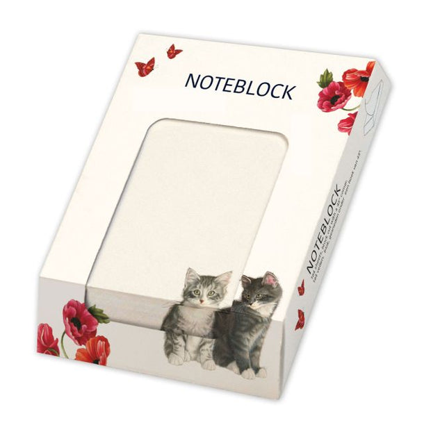 Bekking & Blitz Memo blocnote: Franciens Kittens & Poppies, Francien van Westering