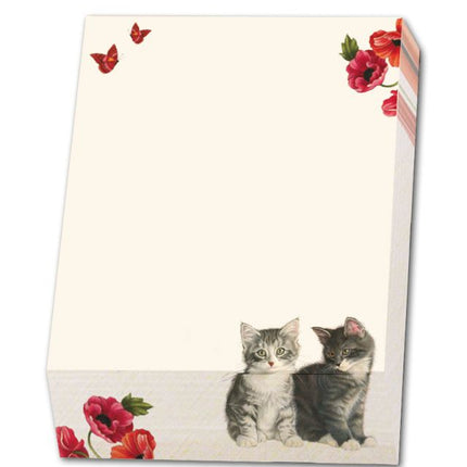 Bekking & Blitz Memo blocnote: Franciens Kittens & Poppies, Francien van Westering