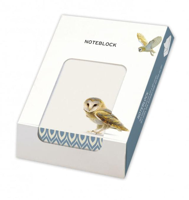 Bekking & Blitz Memo blocnote: Kerkuil, Elwin van der Kolk, Vogelbescherming Nederland - Natuurpunt