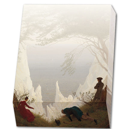 Bekking & Blitz Memo blocnote: Kreidefelsen auf Rügen, Caspar David Friedrich