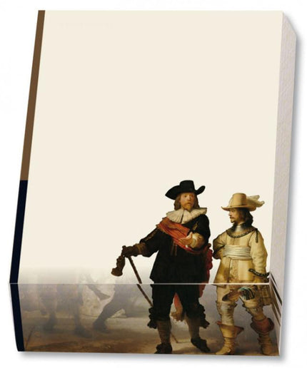 Bekking & Blitz Memo blocnote: Nachtwacht, Rembrandt, Rijksmuseum Amsterdam