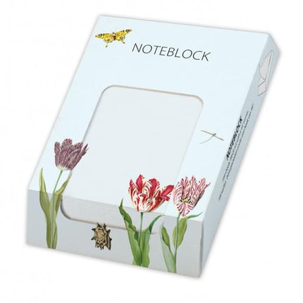 Bekking & Blitz Memo blocnote: Tulpen, Jacob Marrel, Collection Rijksmuseum Amsterdam
