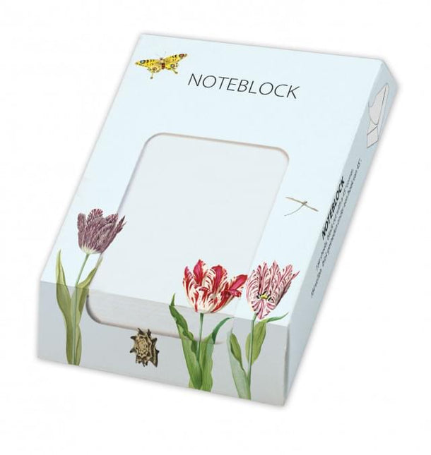 Bekking & Blitz Memo blocnote: Tulpen, Jacob Marrel, Collection Rijksmuseum Amsterdam