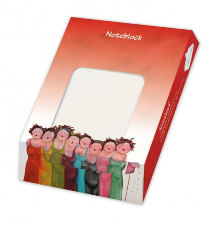 Bekking & Blitz Memo blocnote: Uit volle borst, Judith Stam