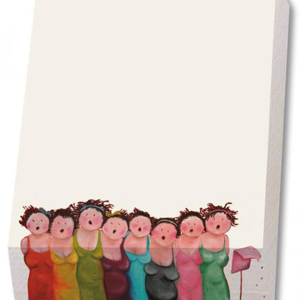 Bekking & Blitz Memo blocnote: Uit volle borst, Judith Stam