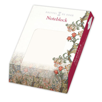 Bekking & Blitz Memo blocnote: William Morris, Kasteel De Haar