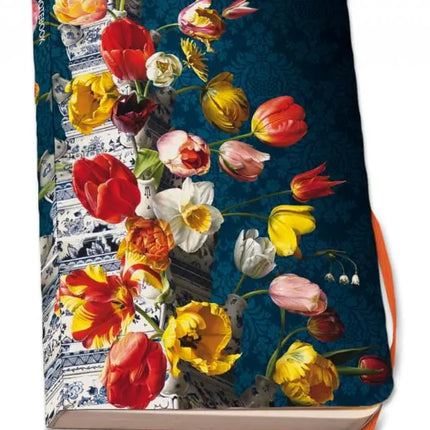 Bekking & Blitz Notitieboek A5, zachte kaft: Bloemstilleven met Tulpenvaas, Roman Reisinger