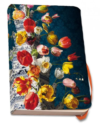 Bekking & Blitz Notitieboek A5, zachte kaft: Bloemstilleven met Tulpenvaas, Roman Reisinger