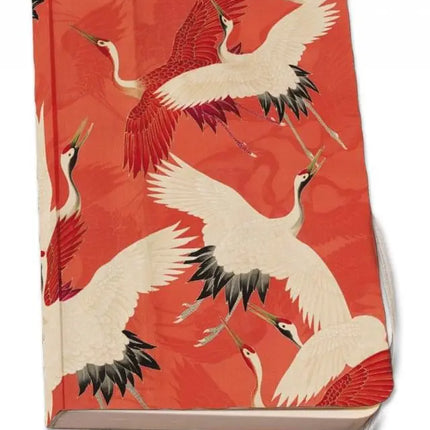 Bekking & Blitz Notitieboek A5, zachte kaft: Woman haori with Red and White Cranes, Collection Rijksmuseum Amsterdam