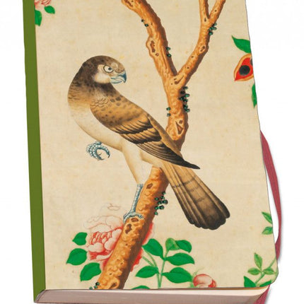 Bekking & Blitz Notitieboek A6, zachte kaft: Vogeltjeskamer 18e eeuws behang, Landhuis Oud Amelisweerd