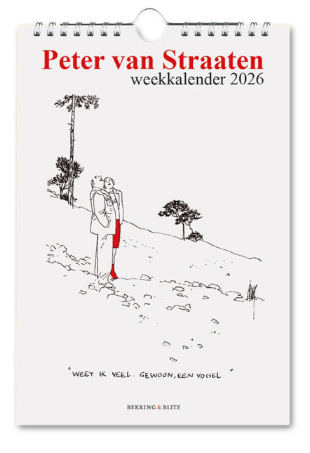 Bekking & Blitz Peter van Straaten Weekkalender 2026
