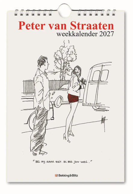 Bekking & Blitz Peter van Straaten Weekkalender 2027