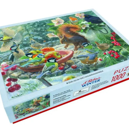 Bekking & Blitz Puzzel (1.000 stukjes): A Robin’s Winter, Elwin van der Kolk