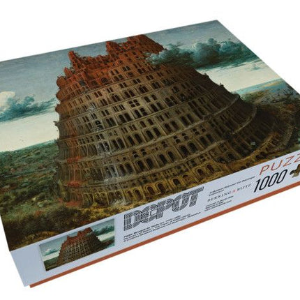 Bekking & Blitz Puzzel (1000 stukjes): De toren van Babel, Pieter Bruegel de Oude, Museum Boijmans Van Beuningen