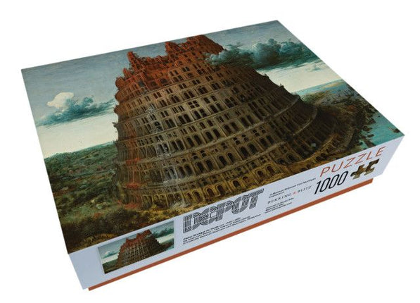 Bekking & Blitz Puzzel (1000 stukjes): De toren van Babel, Pieter Bruegel de Oude, Museum Boijmans Van Beuningen
