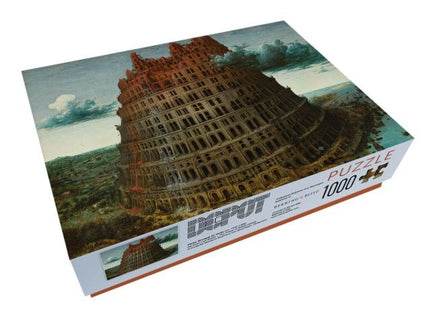 Bekking & Blitz Puzzel (1000 stukjes): De toren van Babel, Pieter Bruegel de Oude, Museum Boijmans Van Beuningen