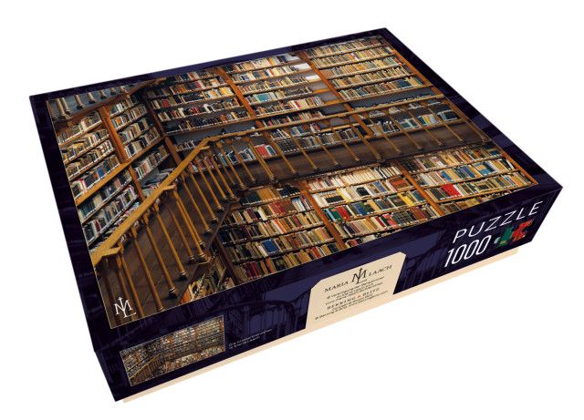 Bekking & Blitz Puzzel (1000 stukjes): Die Klosterbibliothek, Maria Laach