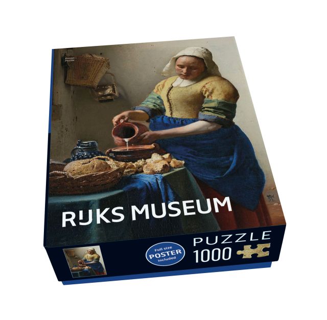 Bekking & Blitz Puzzel (1000 stukjes): Melkmeisje, Vermeer, Rijksmuseum