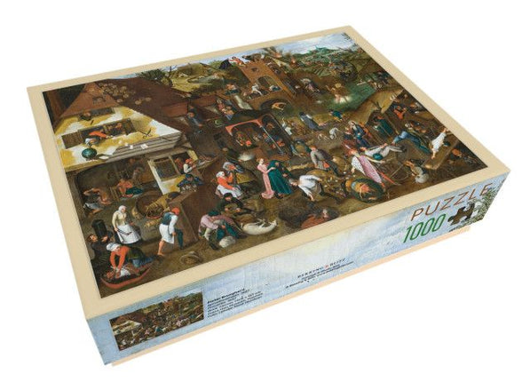 Bekking & Blitz Puzzel (1000 stukjes): Spreekwoorden, Pieter Brueghel II