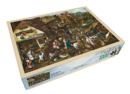 Bekking & Blitz Puzzel (1000 stukjes): Spreekwoorden, Pieter Brueghel II