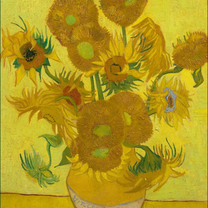 Bekking & Blitz Puzzel (1.000 stukjes): Sunflowers, Vincent van Gogh, Van Gogh Museum
