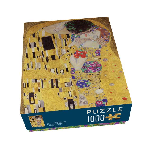 Bekking & Blitz Puzzel (1000 stukjes): The Kiss, Gustav Klimt
