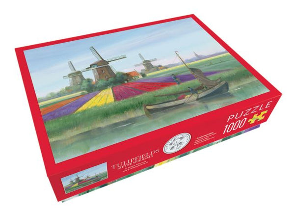 Bekking & Blitz Puzzel (1000 stukjes): Tulipfields, Sietse Wiersma