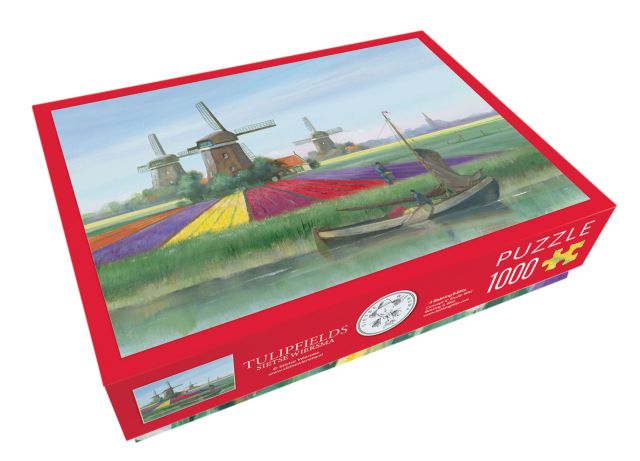 Bekking & Blitz Puzzel (1000 stukjes): Tulipfields, Sietse Wiersma