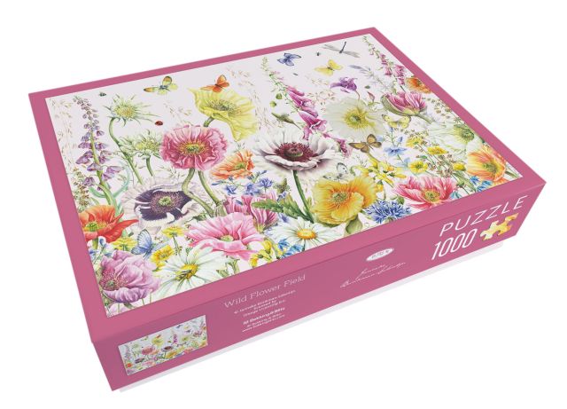 Bekking & Blitz Puzzel (1000 stukjes): Wild Flower Field, Janneke Brinkman-Salentijn