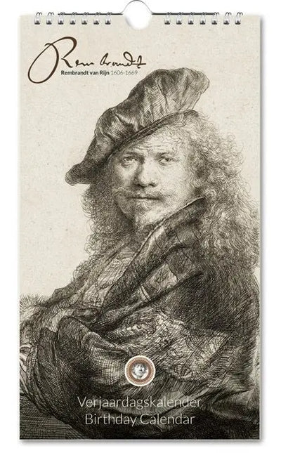 Bekking & Blitz Rembrandt van Rijn Verjaardagskalender