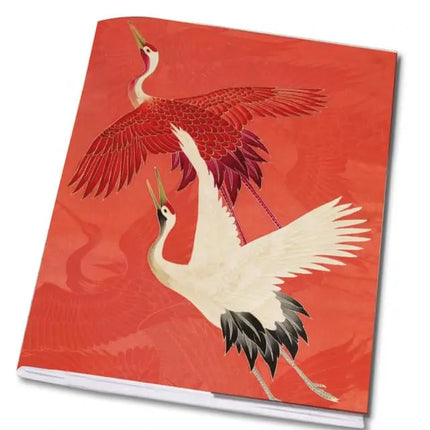 Bekking & Blitz Schrift A5: Woman haori with Red and White Cranes, Collection Rijksmuseum Amsterdam