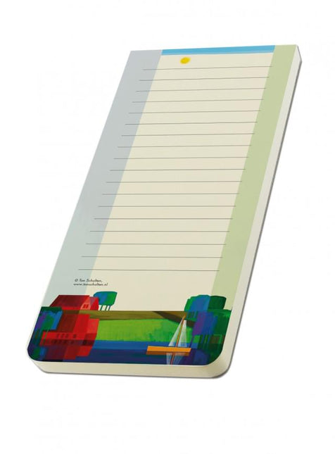 Bekking & Blitz To-Do Koelkastmagneet: In rustig vaarwater, Ton Schulten