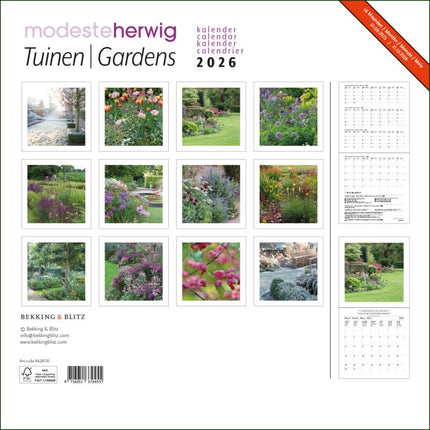Bekking & Blitz Tuinen Kalender 2026