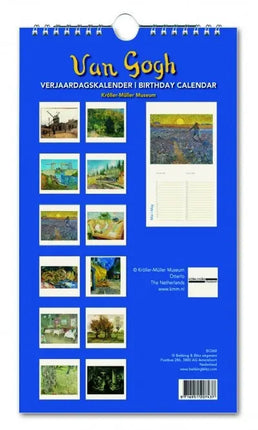 Bekking & Blitz Van Gogh Verjaardagskalender