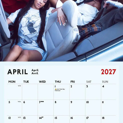 Blaustein KatsEye Kalender 2027