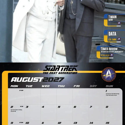 Blaustein Star Trek The Next Generation Kalender 2027