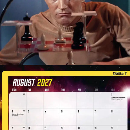 Blaustein Star Trek The Original Series Kalender 2027
