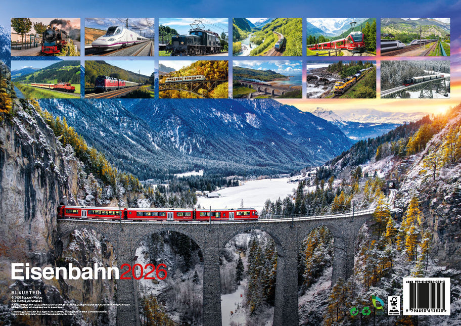 Blaustein Treinen A3 Kalender 2026