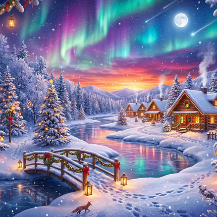 bluebird 2 Puzzles - The Magic of Winter Puzzel 2 X 500 Stukjes