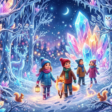 bluebird A Magical Night in the Woods Puzzel 204 stukjes