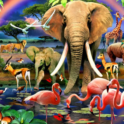 bluebird African Savannah Puzzel 1000 stukjes