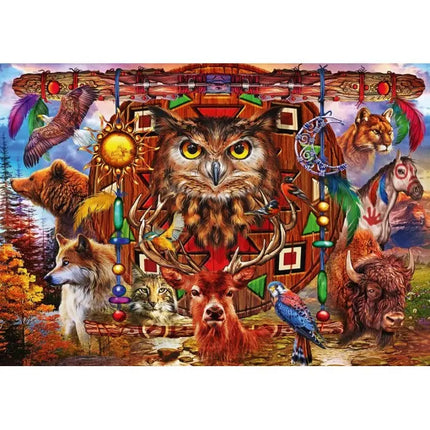 bluebird Animal Totem Puzzel 1000 Stukjes